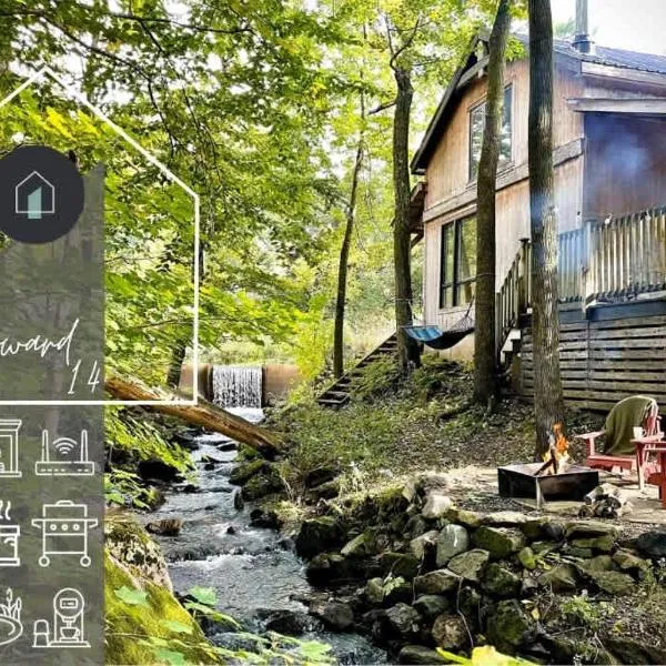 Viesnīca Le 14 Chalets Howard - Spa-Shower-Hammock-Bromont pilsētā Bromonta