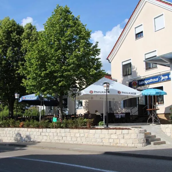 Stempfle's Landgasthaus zum Kreuz, hotel v destinaci Unterschneidheim