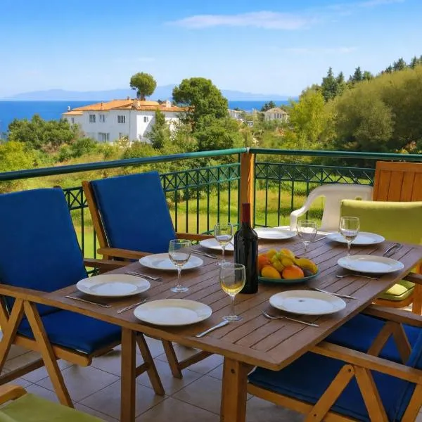 E&M Villa Sea View, Hotel in Polychrono