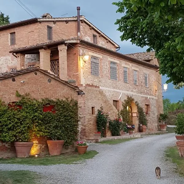 Fattoria Le Pietre Vive di Montaperti, hotel Montapertiben