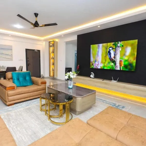 Ocean View Luxury 3-Bedroom Apartment with AC in Nyali Mombasa by Azurea Grand Luxury Residences – hotel w mieście Mombasa