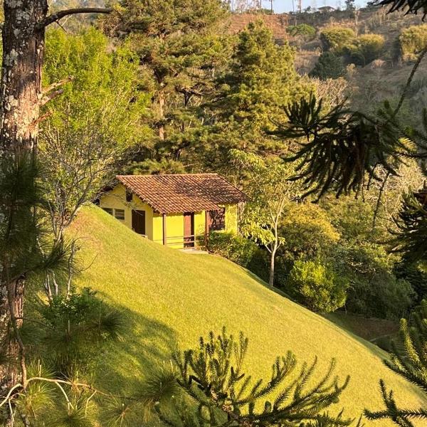 Casa de campo em meio a natureza