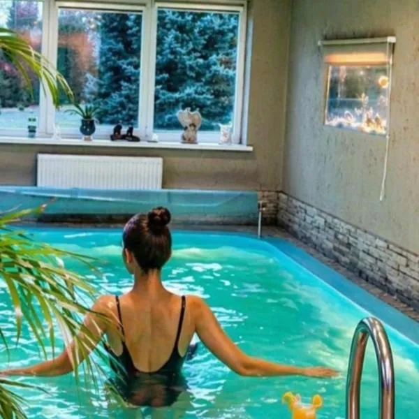 Pavasario Namai & SPA, hótel í Butrimiškiai