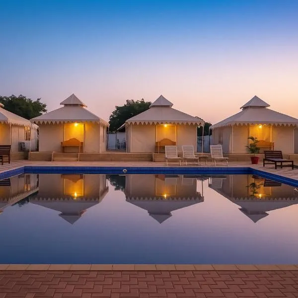 Sunrise Resort With Pool Luxurious Camp in Jaislamer, hotel a Jaisalmer