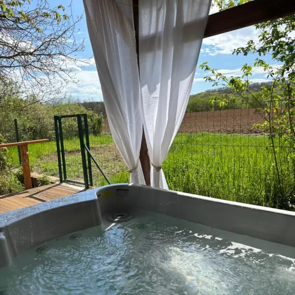 Pillanat Wellness Kabin, hotel in Bánk