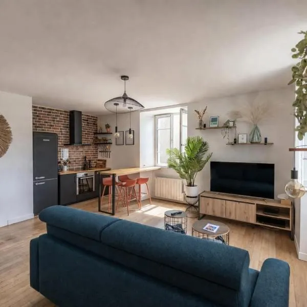 Appartement T2 - Vue imprenable sur la cathédrale, hotel v destinaci Quimper