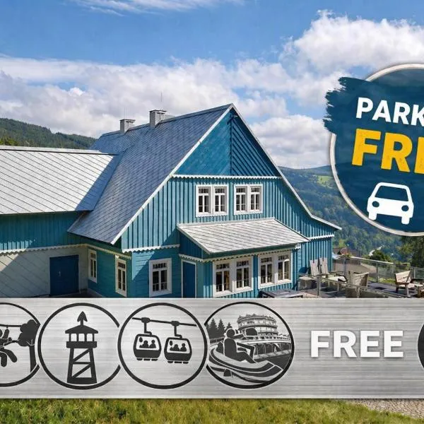 Urlas Apartments, Shortcut to Sněžka, Dog friendly – hotel w mieście Pec pod Sněžkou