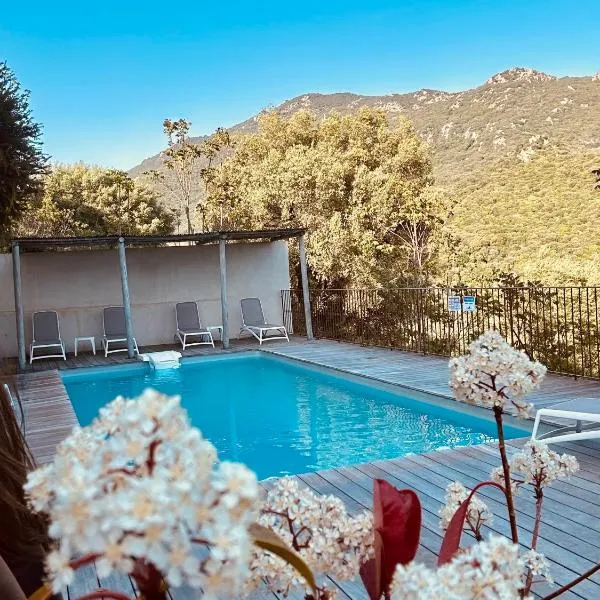 Hôtel Villa Les Orangers, hotel a Olmeto