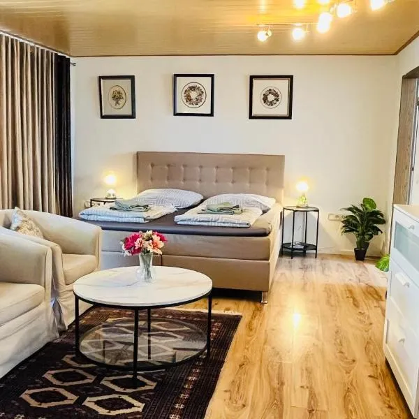 Private Studio Apartment with Balcony in Dortmund-Brackel, hotel in Dortmund