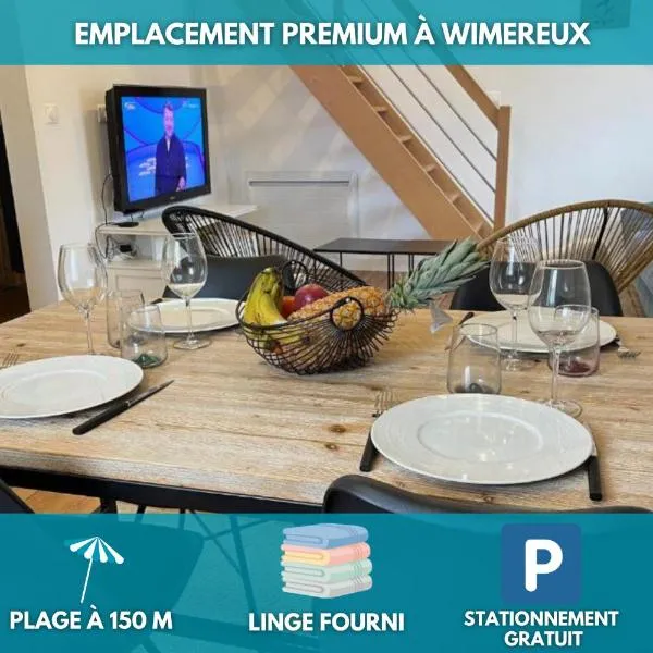 L'Universel, 3 ch calme et cosy près de la plage, hotel in Wimereux
