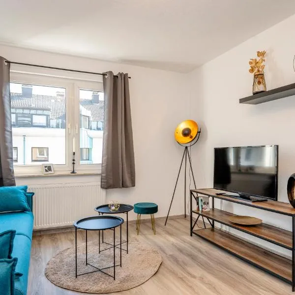 Moderne Wohnung für 6 nahe Arena, Hotel in Gelsenkirchen