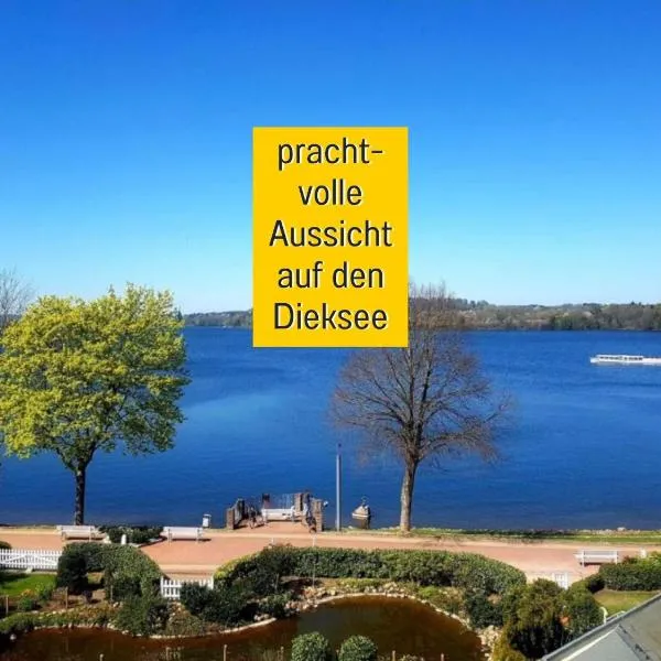 Heimathafen Dieksee - mit direktem Seeblick & Balkon am Dieksee, hotel i Malente