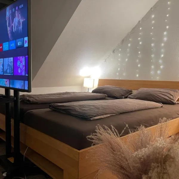 Gut und Günstig in Leipzig - zentrumsnah - inkl Fahrräder, Netflix und Tiefgaragenstellplatz、ライプツィヒのホテル