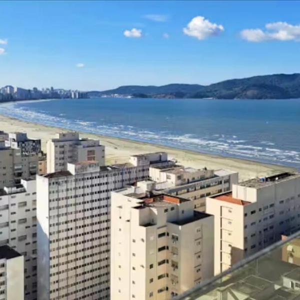 Studio Premium Gonzaga, Piscina, Coworking e Academia Vista Mar