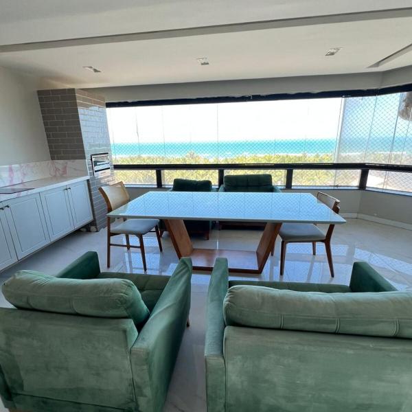 Beira mar Fortaleza 3 Suites Flat Smart Vista Mar Luxo