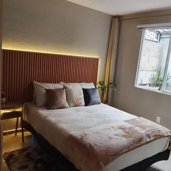 Depto Moderno Cerca de AIFA estacionamiento wifi – hotel w mieście Santa Cruz Tecamac