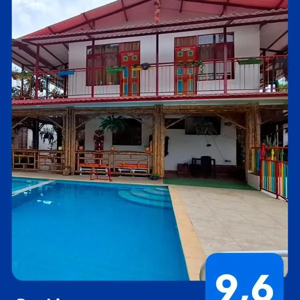 New Paradise Nueva Sede - La Vega Cundinamarca -Avistamiento de aves: Villeta'da bir otel