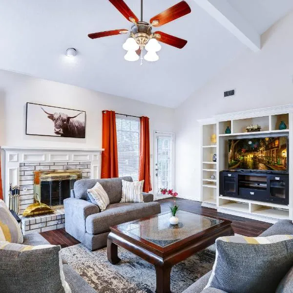 Nr Sea World Games WiFi BBQ Yard Pet Ok, hotel v destinácii San Antonio