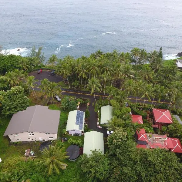 Oceanfront Cottage Near the Kalapana Lava Flows, hotell i Kehena