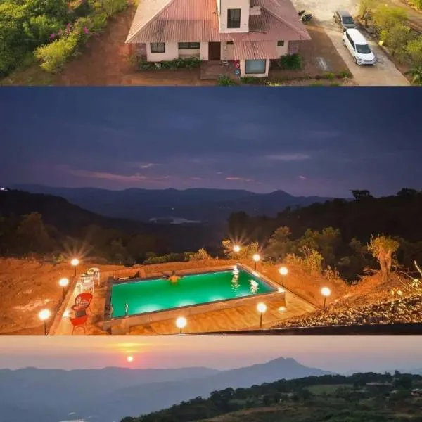 Lifeline Villas - Horizon Backwater Luxe Infinity Pool Villa, hotel i Mahabaleshwar