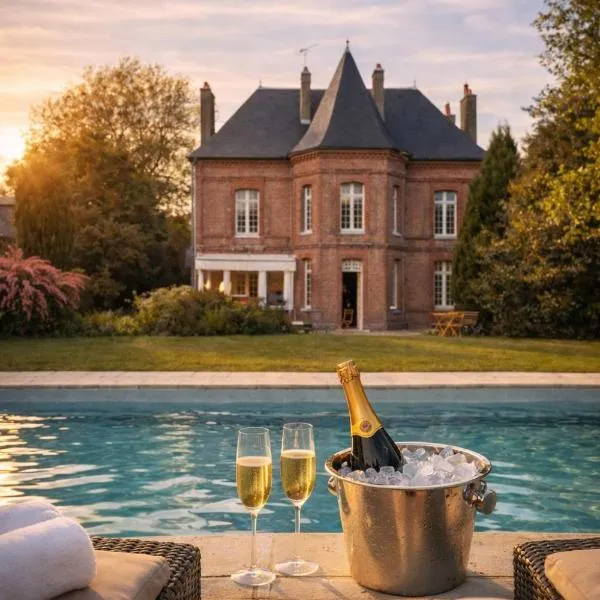 Le Manoir de la belle epoque، فندق في Béthencourt-sur-Mer