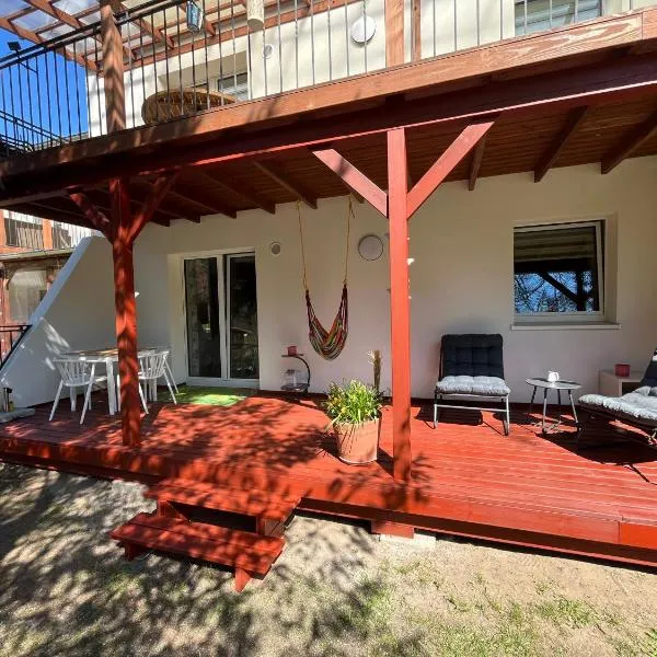 Łagów apartament z plażą i pomostem, hotel di Łagów