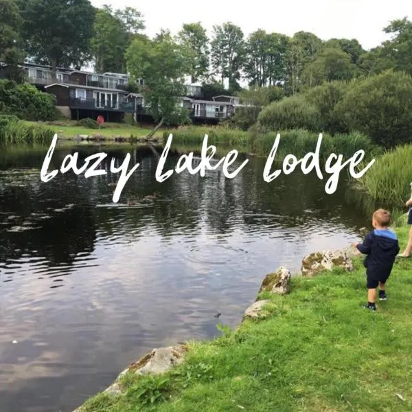Lazy Lake Lodge, Glan Gwna, Snowdonia, hotel em Caeathro