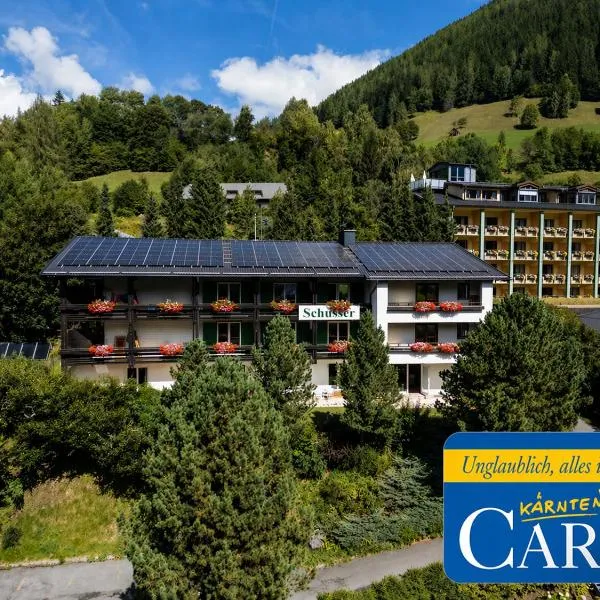 Gästehaus Schusser an der Therme, Frühstück, Doppelzimmer und Ferienwohnung, hotel in Bad Kleinkirchheim