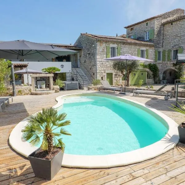 Le Mas des Ayres - Chambres d'hôtes, hotel v destinácii Saint Alban Auriolles