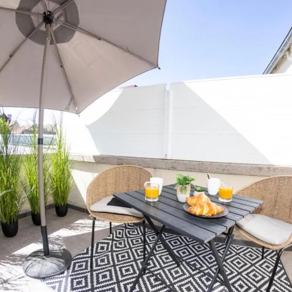 Le Carpe Diem - Détente & Bien-être - Balnéo, Sauna, CLIM, Terrasse, Parking privé, готель у місті Доль