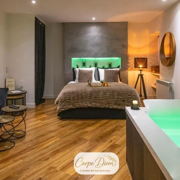 Le Carpe Diem - Détente & Bien-être - Balnéo, Sauna, Terrasse, Parking privé, hotel di Dole