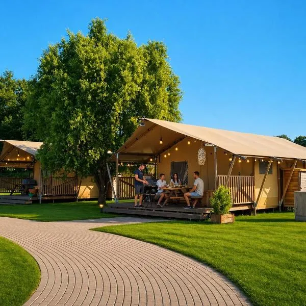Glamping Heidekamp, hotel v destinaci Versmold