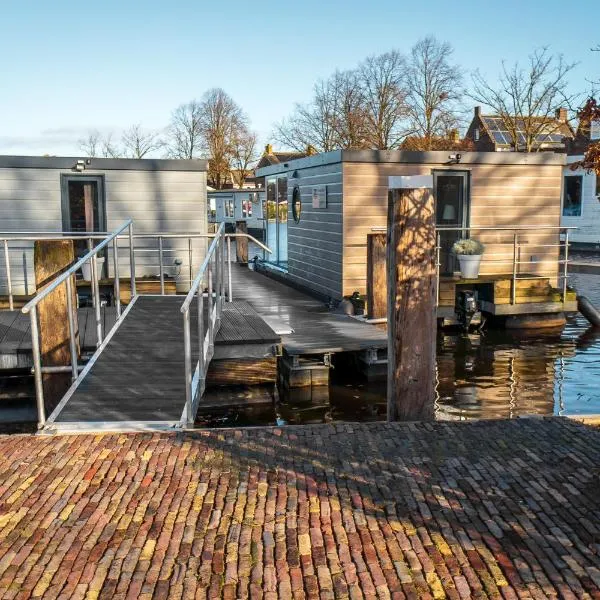 The Blue Houseboat, отель в городе Звартслёйс