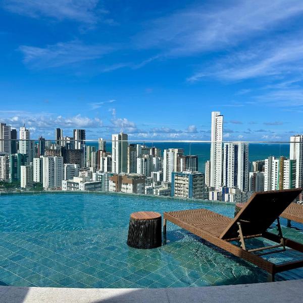 Studio de luxo no coração de Boa Viagem