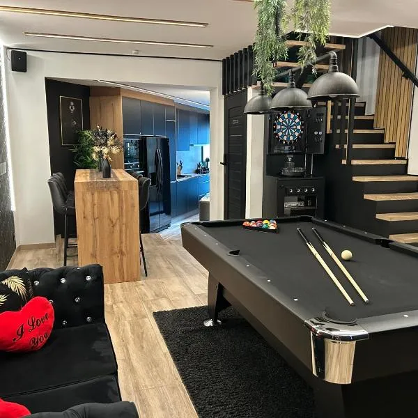 Maison 3 chambres, jacuzzi, billard, sauna, air soccer, hotel a Verviers