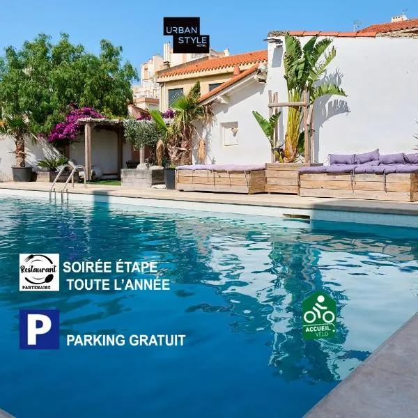 Hôtel Les Sables - Urban Style - by Logis Hotels, khách sạn ở Canet-en-Roussillon
