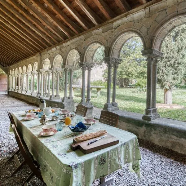 Abbaye De Villelongue, hótel í Saint-Martin-le-Vieil