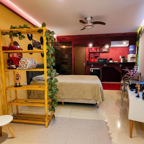 Flat Retrô - espaço completo em caruaru