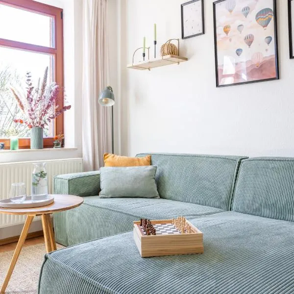 Zentrale & ruhige Stadtwohnung nahe Hbf und Uni – hotel w mieście Chemnitz