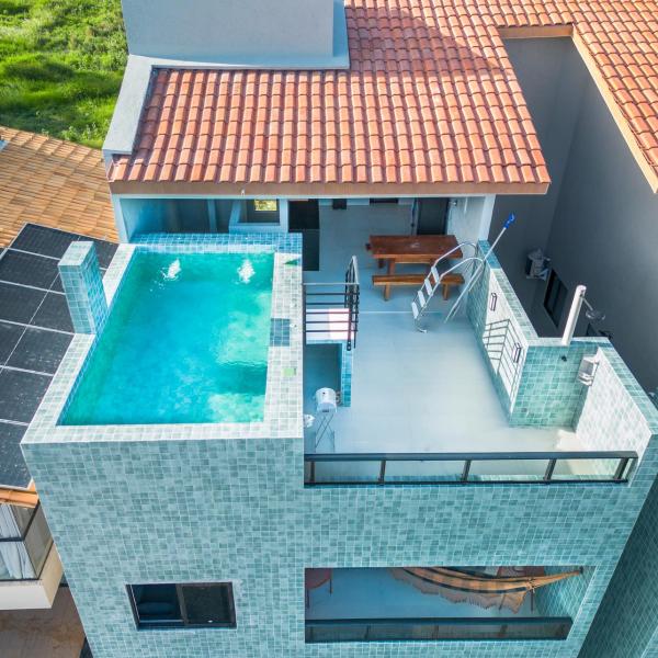 Rooftop Privativo, Vista Mar, Piscina, Área Gourmet Completa, Cervejeira, 3 Banheiros, Home Office, Varanda, 5km Praia do Patacho