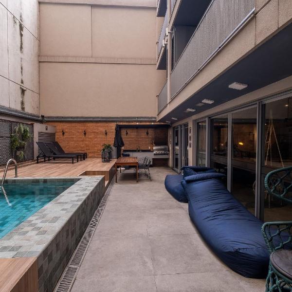 Hub Coliving Lapa - Design, Piscina e Portaria 24h - Foto 4
