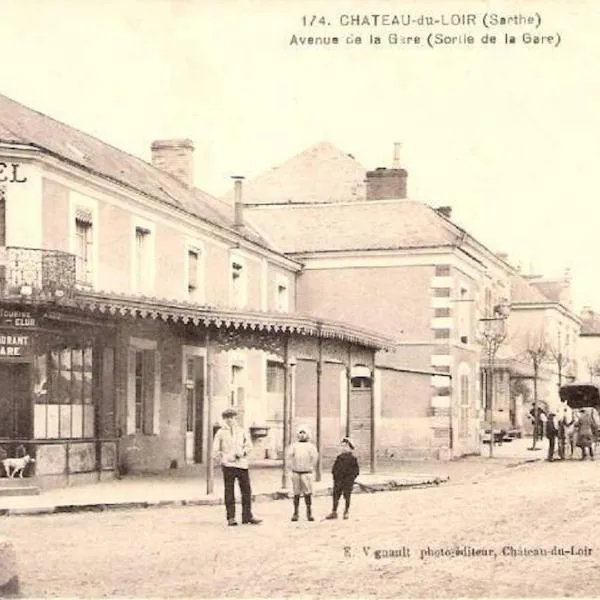 Hotel de la gare, hotel in Villedieu-le-Château