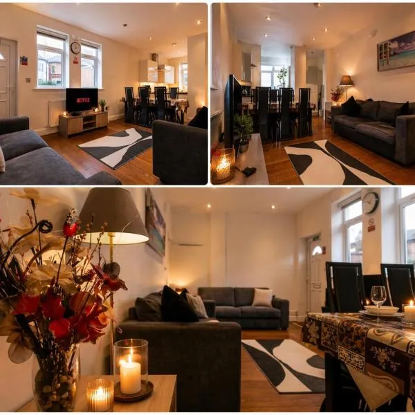 Clapham Common Sleeps 10 Free Parking for 4 Cars and Vans 2 Bed 2 Bath 5 min to Metro Zone 2, hotel en Londres