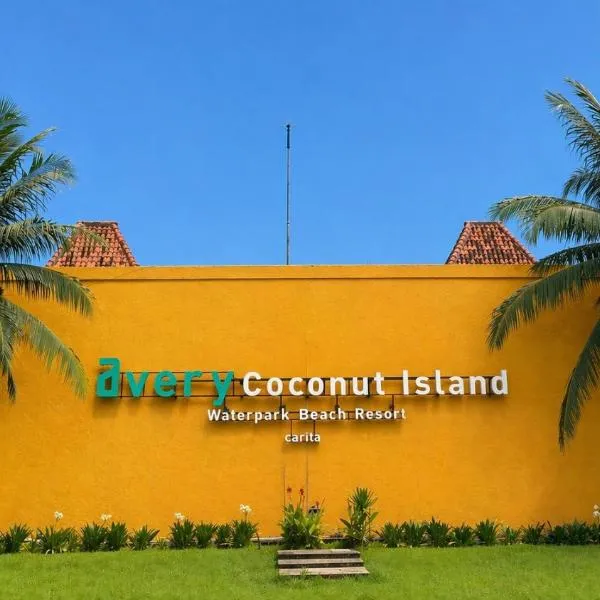 Avery Coconut Island Waterpark Beach Resort Carita, hotel din Carita