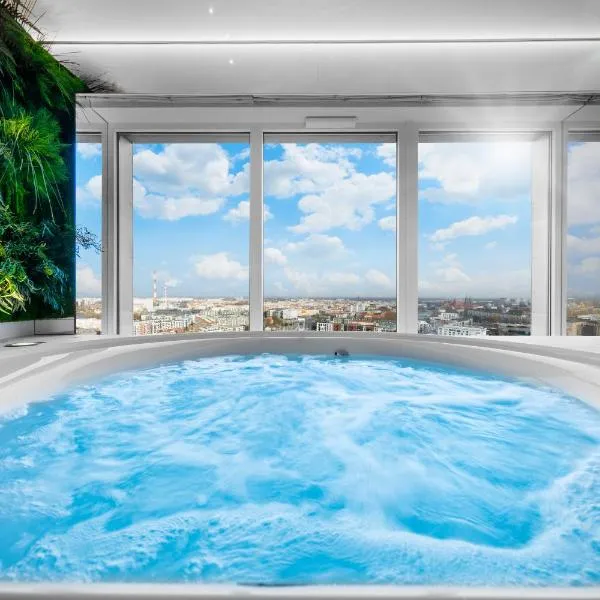 Apartamenty Quorum z Jacuzzi z Widokiem na Odrę by BQQK, hotel din Wrocław