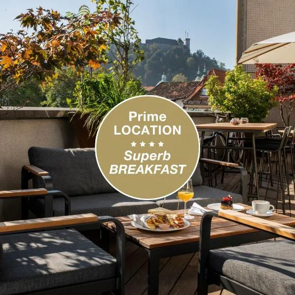 Viesnīca City Hotel Ljubljana Ļubļanā