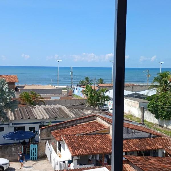 Apartamento em Jacaraípe com quarto climatizado