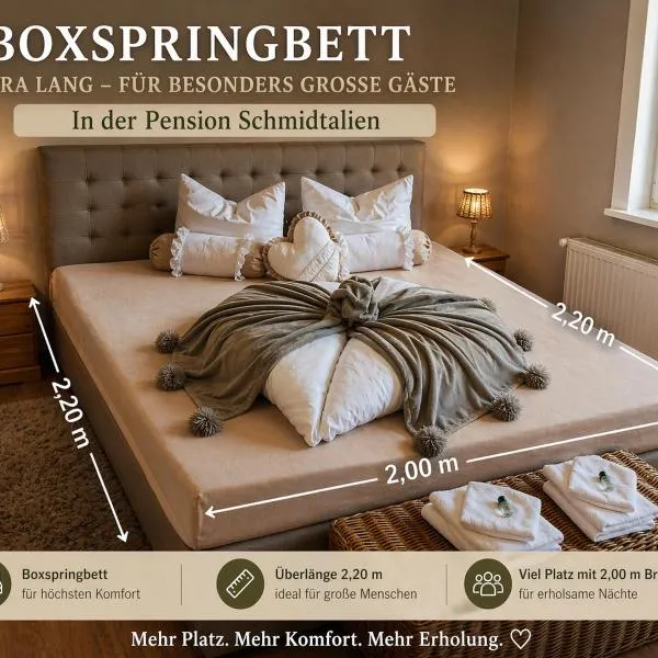 Dommitzsch में, होटल Ferienwohnung Schmidtalien,inclusive Infrarotsauna