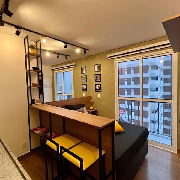 Studio moderno com Ar e silencioso no 15 andar - Foto 3