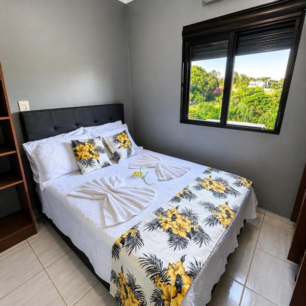 Apto 4 pessoas, churrasq, lareira, garagem - Foto 4